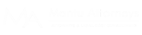 Mantu Attorneys White Vertical Logo